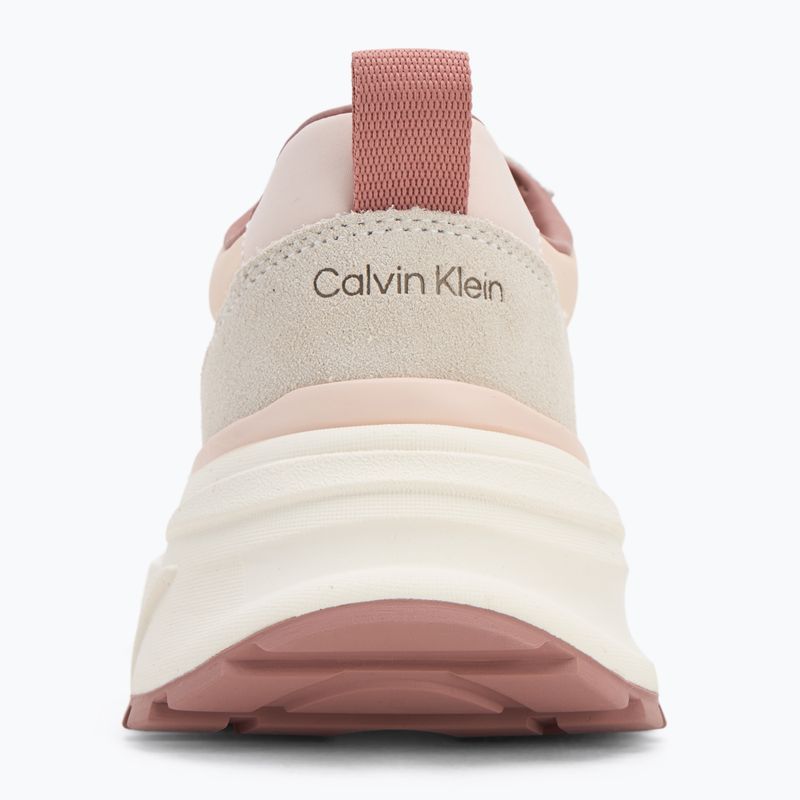 Buty damskie Calvin Klein YW0YW02075 Hike Runner Mg Nylon Mix whisper pink/dark ecru/dusty rose 6