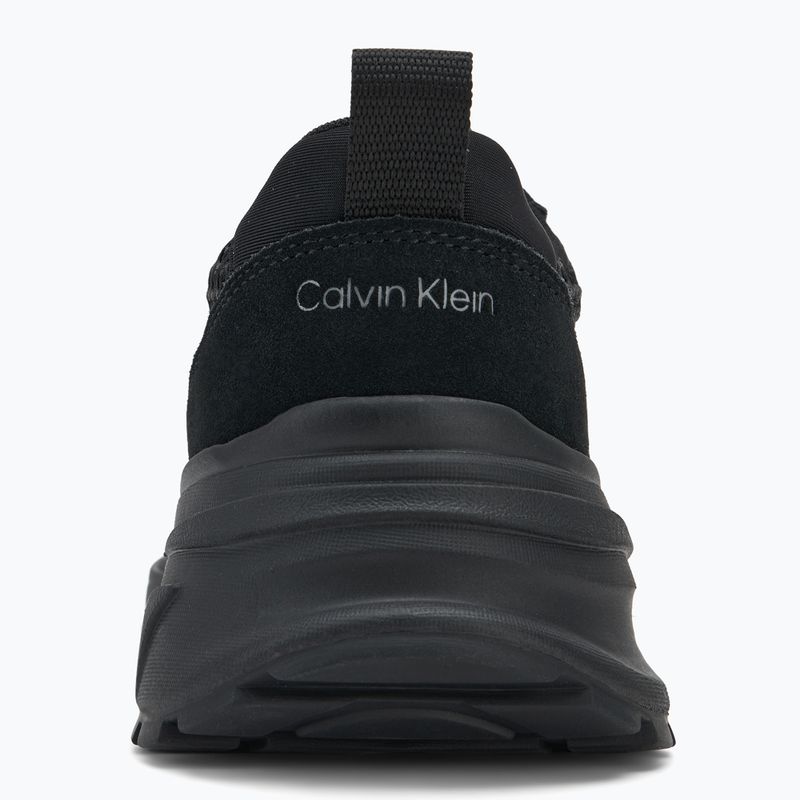 Buty damskie Calvin Klein YW0YW02030 Hike Runner Lace Up Techmix triple black 6