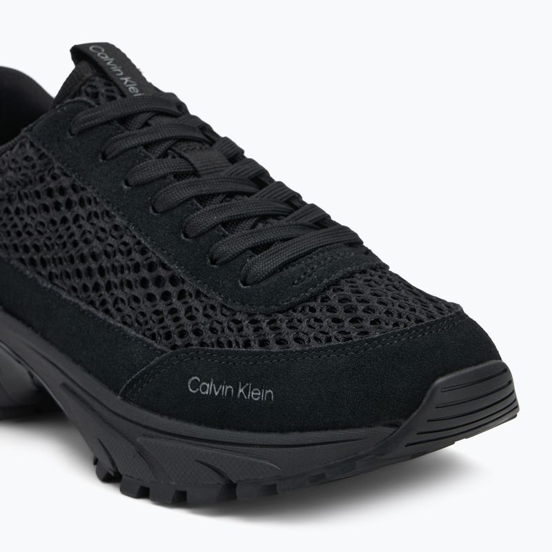 Buty damskie Calvin Klein YW0YW02030 Hike Runner Lace Up Techmix triple black 7