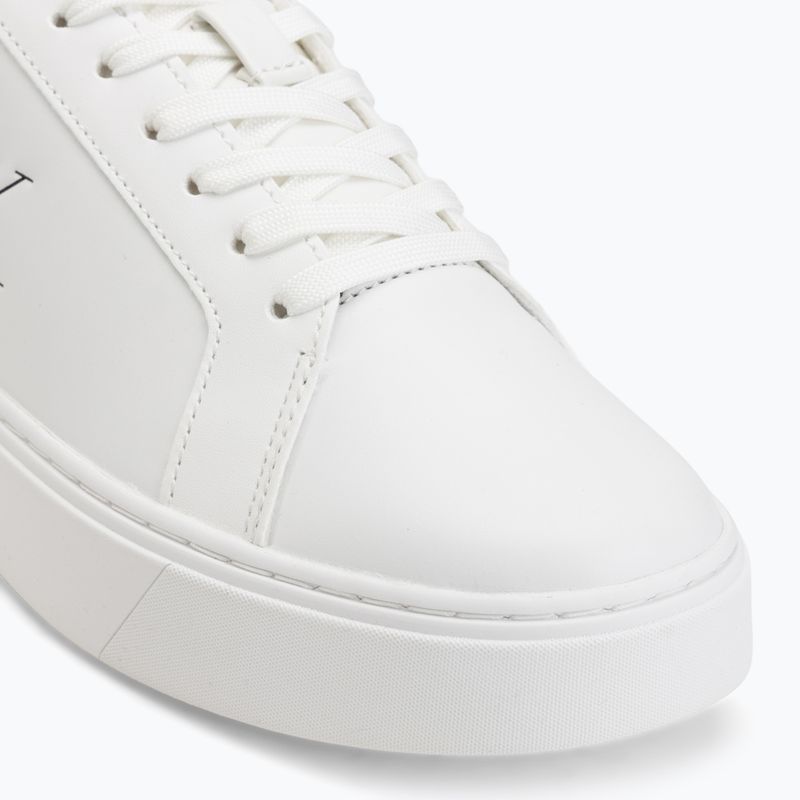 Buty męskie Calvin Klein YM0YM01435 Classic Cupsole Laceup Leather bright white/navy 7