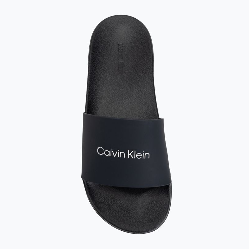 Klapki męskie Calvin Klein HM0HM02107 EssMonobrand black/ck navy 5