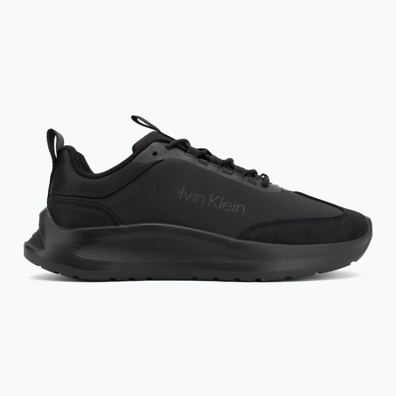 Buty męskie Calvin Klein HM0HM02241 Light Eva Runner triple black 2