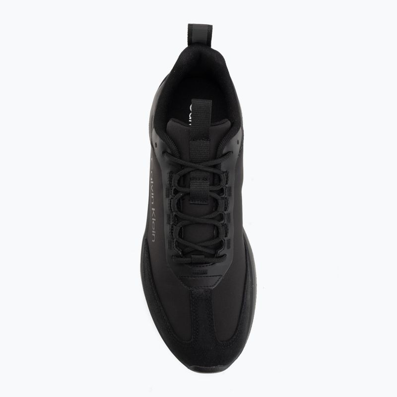 Buty męskie Calvin Klein HM0HM02241 Light Eva Runner triple black 5