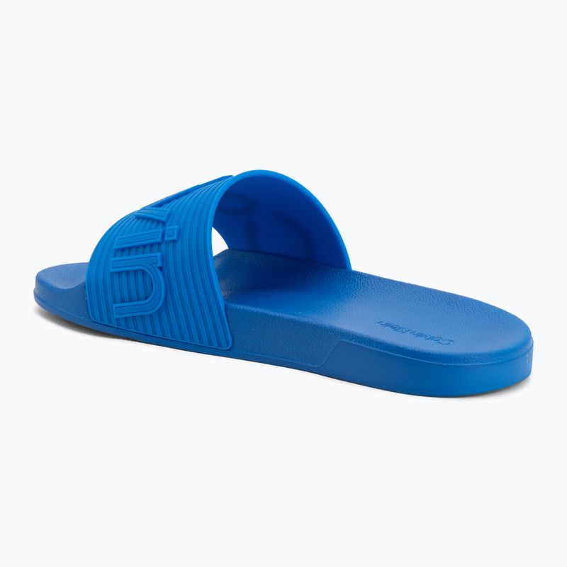Klapki męskie Calvin Klein HM0HM02113 Ess Texture lapis blue 3