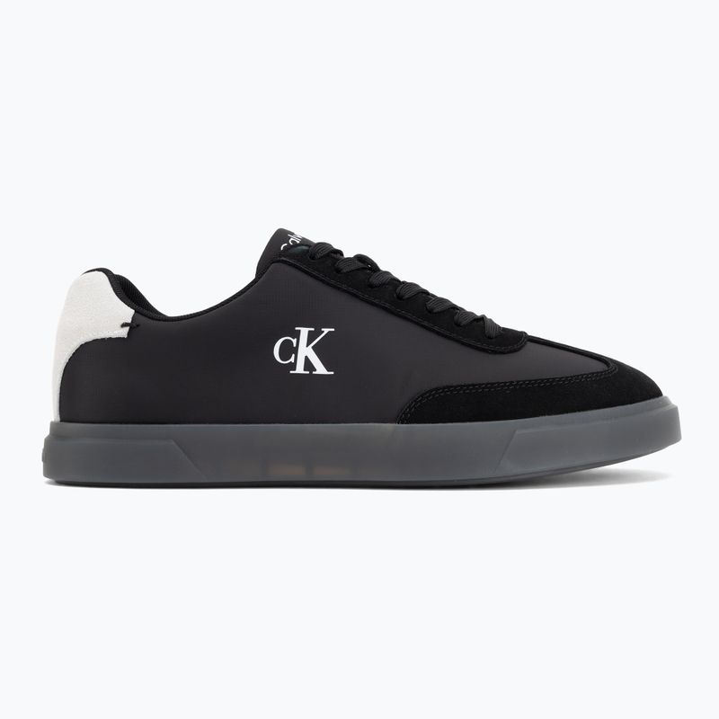 Buty męskie Calvin Klein HM0HM02126 Low Prof Cupsole Ny-Su black/bright white 2