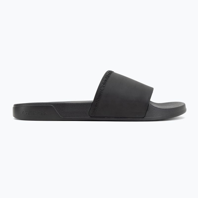 Klapki męskie Calvin Klein HM0HM02108 Ess Institutional Cv triple black 2