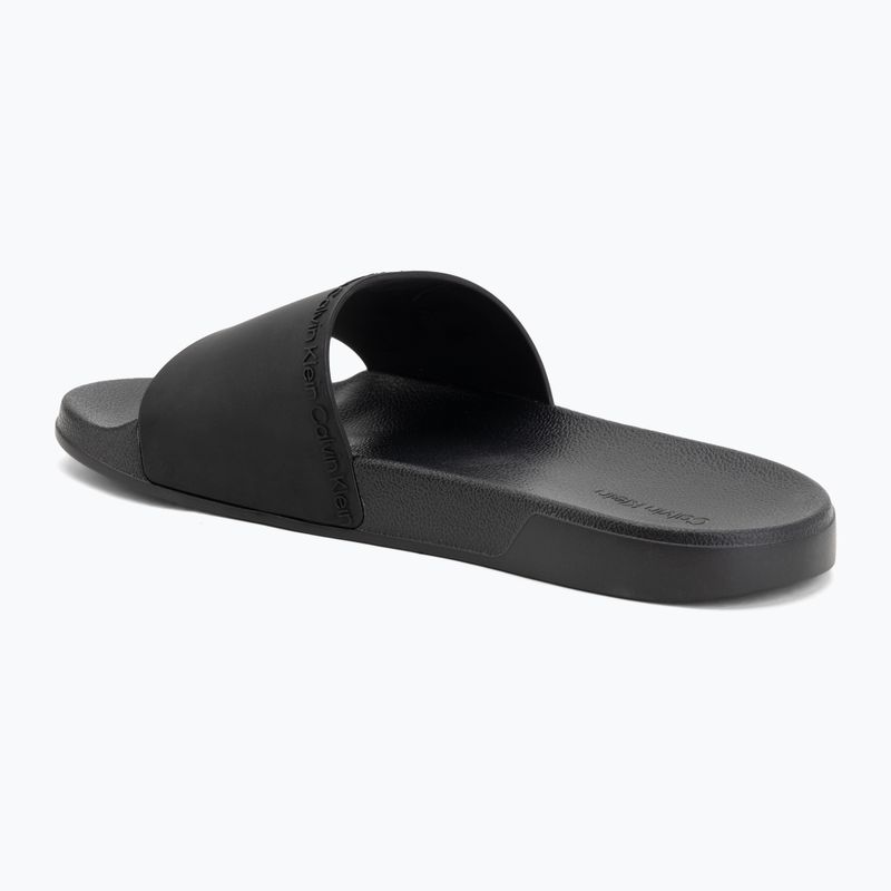 Klapki męskie Calvin Klein HM0HM02108 Ess Institutional Cv triple black 3