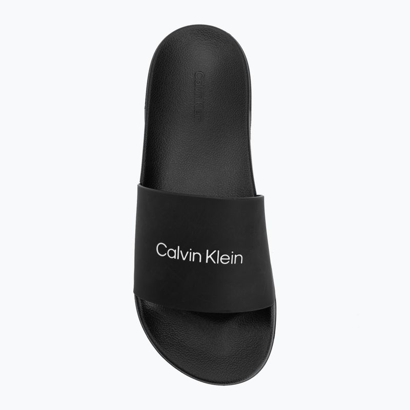 Klapki męskie Calvin Klein HM0HM02107 EssMonobrand triple black 5