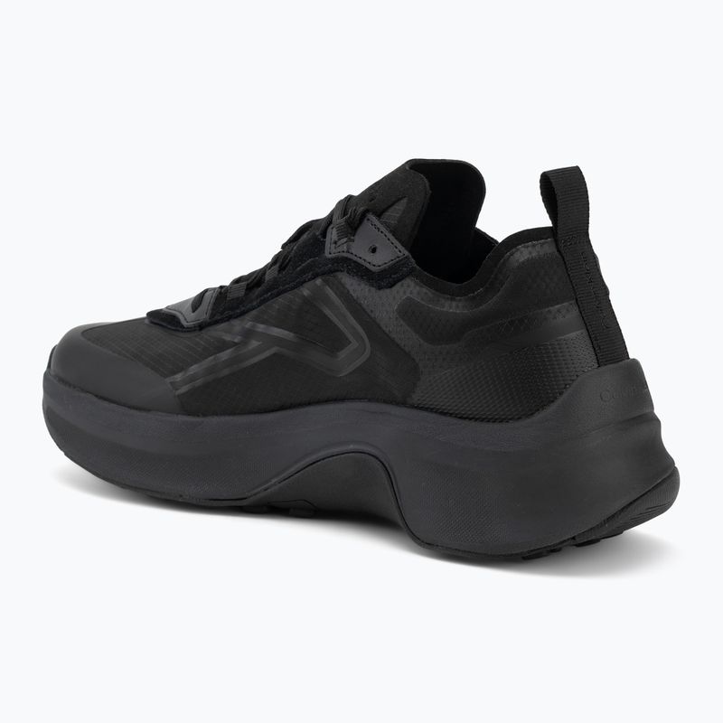 Buty męskie Calvin Klein HM0HM02160 Chunky Run Laceup Ck Stripe triple black 3