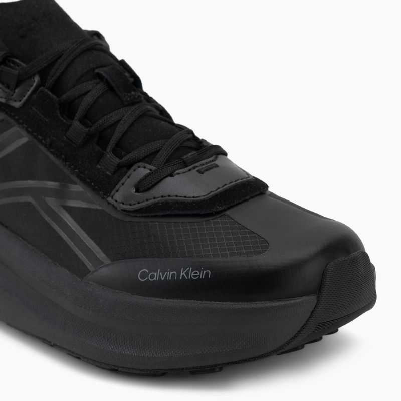 Buty męskie Calvin Klein HM0HM02160 Chunky Run Laceup Ck Stripe triple black 7