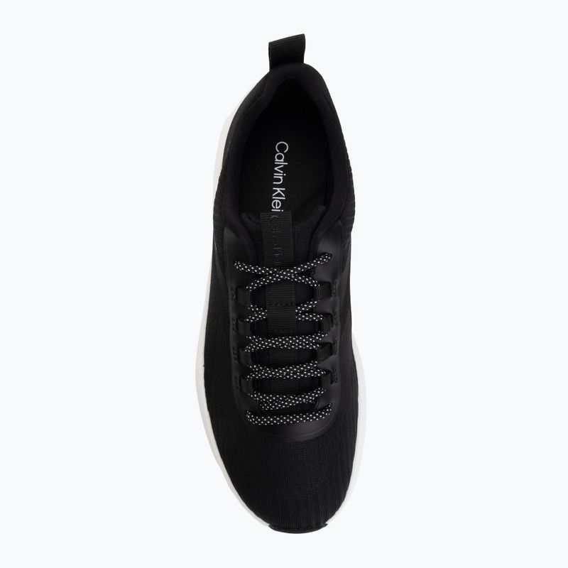 Buty męskie Calvin Klein HM0HM02158 Chunky Run Lacesock Stripe ck black 5