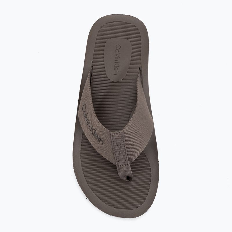 Japonki męskie Calvin Klein HM0HM02106 City Thong morel 5