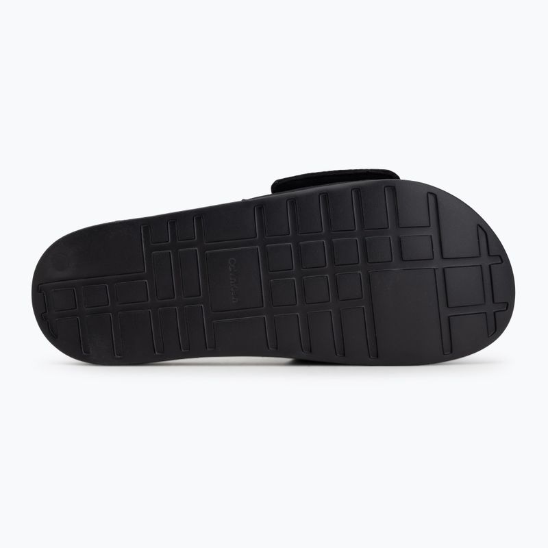 Klapki męskie Calvin Klein HM0HM02115 Ess Monobrand triple black 4