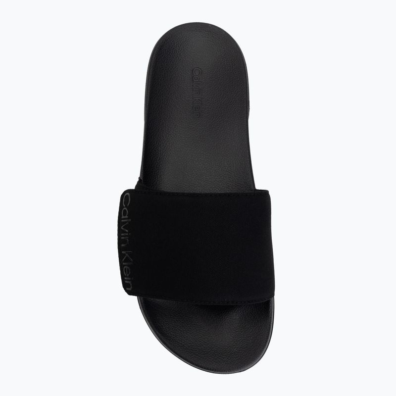 Klapki męskie Calvin Klein HM0HM02115 Ess Monobrand triple black 5