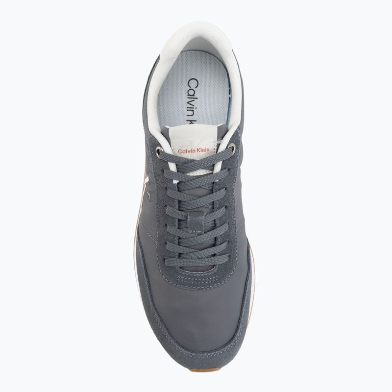 Buty męskie Calvin Klein YM0YM01361 Retro Runner Ess Mix Mat night owl/off white 5