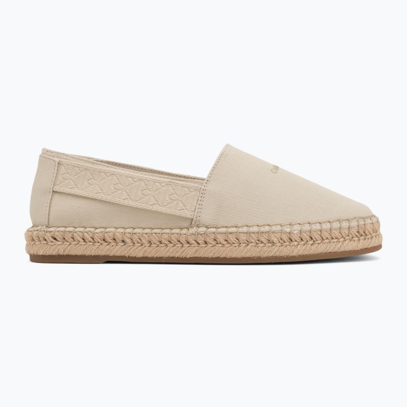 Espadryle męskie Calvin Klein HM0HM02075 Webbing oatmeal 2