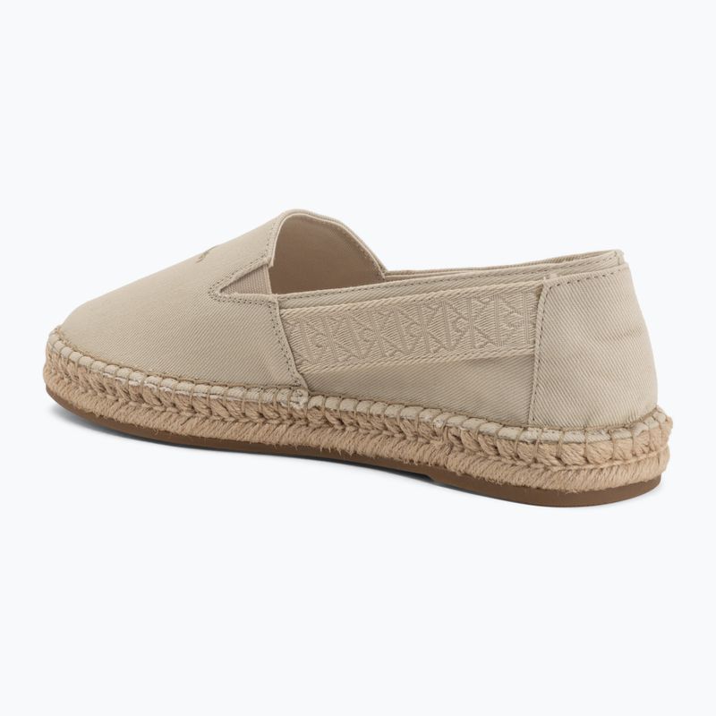 Espadryle męskie Calvin Klein HM0HM02075 Webbing oatmeal 3