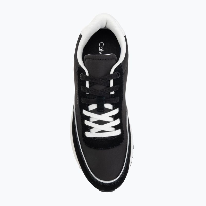 Buty męskie Calvin Klein HM0HM02144 City Runner Laceup Nylon Mix black/bright white 5