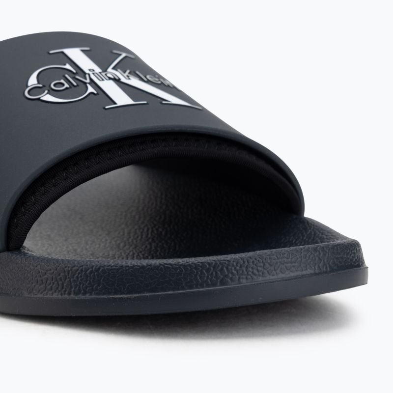 Klapki męskie Calvin Klein HM0HM02229 Ess Rubber Neoprene ck navy 7