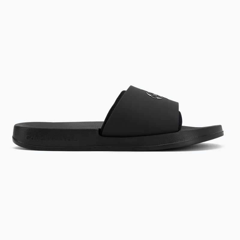 Klapki męskie Calvin Klein HM0HM02229 Ess Rubber Neoprene triple black 2