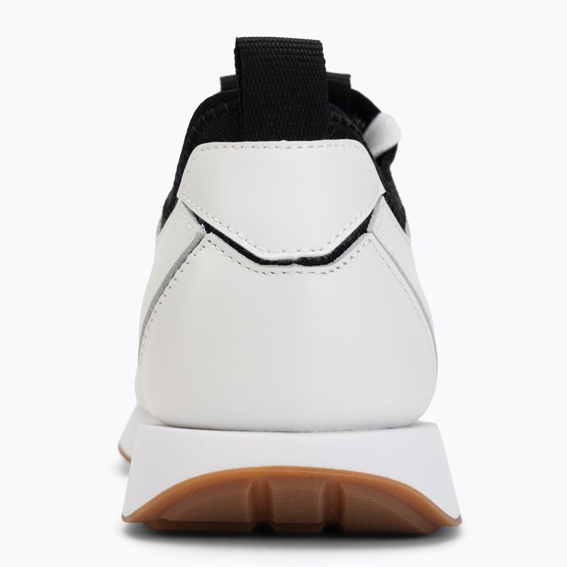 Buty damskie Calvin Klein HW0HW02994 Retro Runner Sock Patch Leather bright white/black 6