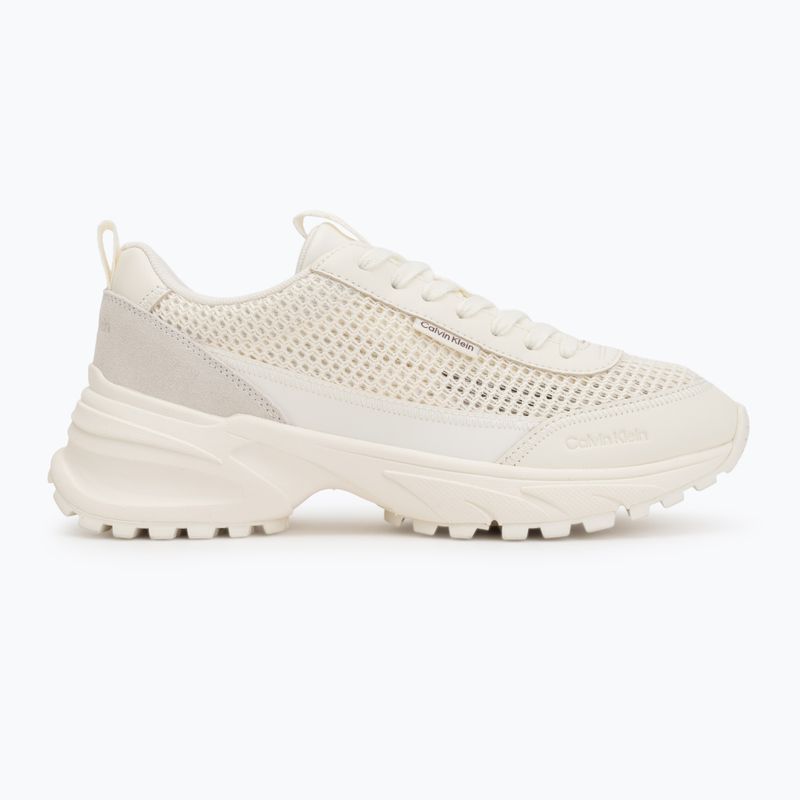 Buty damskie Calvin Klein HW0HW03000 Hike Runner Lup Lin Mesh marshmallow 2