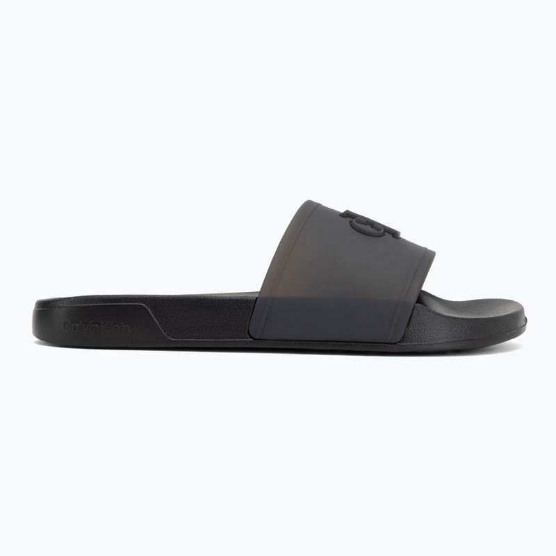 Klapki damskie Calvin Klein HW0HW02959 Ess triple black 2