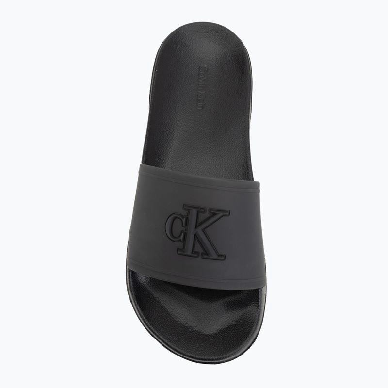 Klapki damskie Calvin Klein HW0HW02959 Ess triple black 5