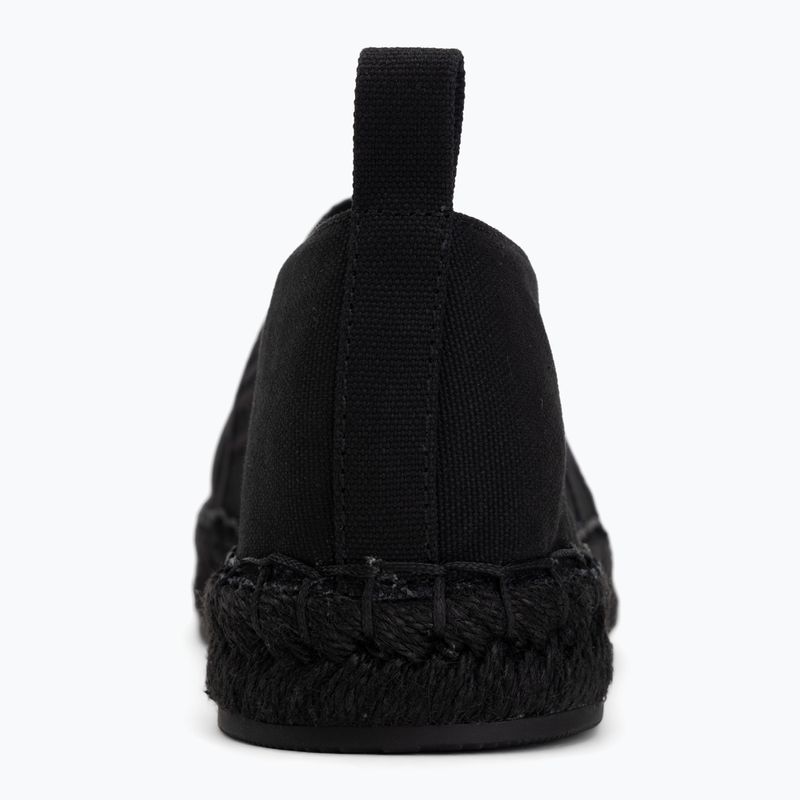 Espadryle damskie Calvin Klein HW0HW02934 Oblique Webbing triple black 6