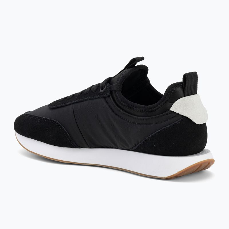 Buty damskie Calvin Klein YW0YW02060 Retro Runner Sock Laceup Mix Mat black/bright white 3