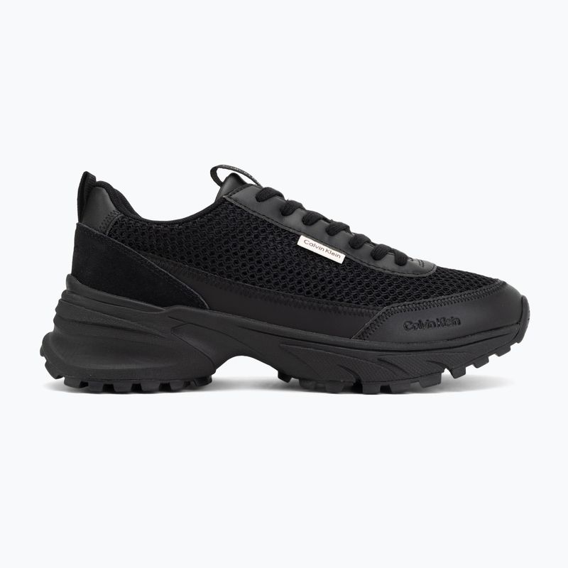Buty damskie Calvin Klein HW0HW03000 Hike Runner Lup Lin Mesh triple black 2