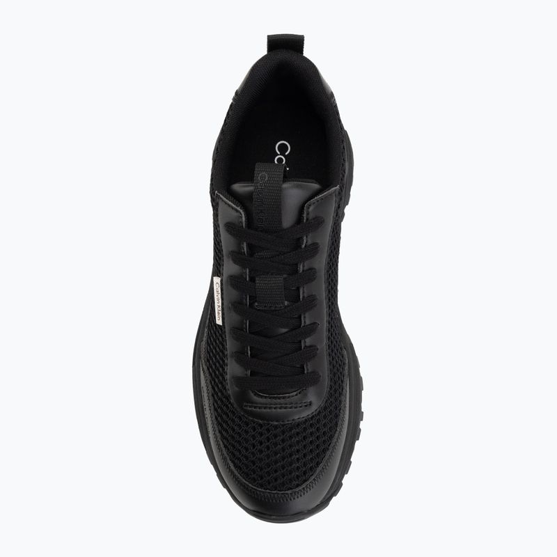 Buty damskie Calvin Klein HW0HW03000 Hike Runner Lup Lin Mesh triple black 5