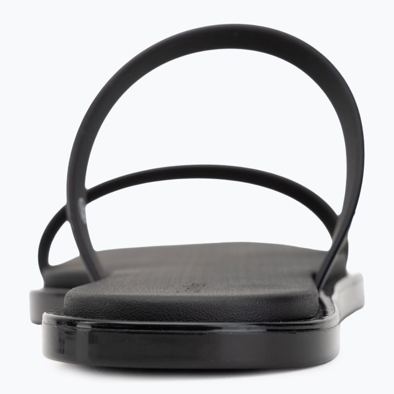 Klapki damskie Calvin Klein HW0HW02963 Jelly Doub Bar Shiny triple black 6