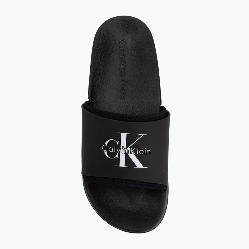 Klapki damskie Calvin Klein Ess Rubber Neoprene black/bright white 5
