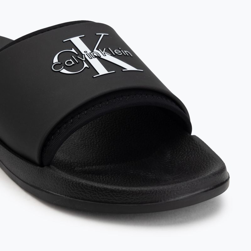 Klapki damskie Calvin Klein Ess Rubber Neoprene black/bright white 7