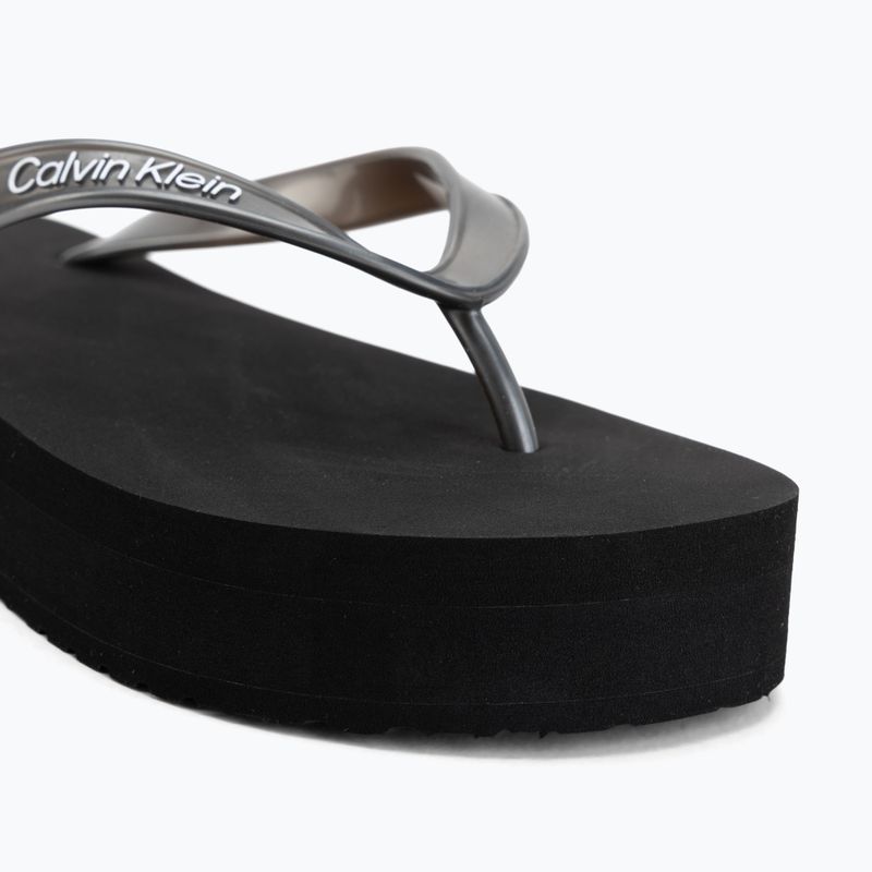 Japonki damskie Calvin Klein HW0HW03120 Flatform triple black 7