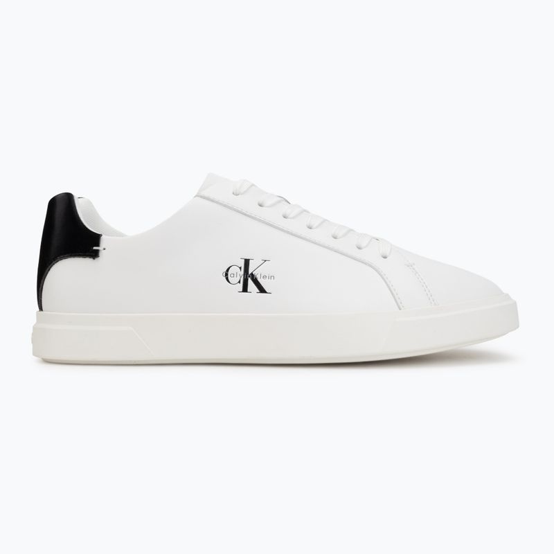 Buty damskie Calvin Klein HW0HW03146 Low Pro Cups Leather bright white/black 2