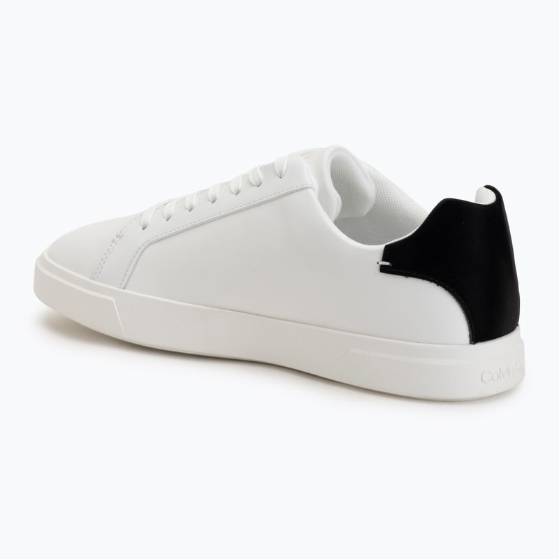 Buty damskie Calvin Klein HW0HW03146 Low Pro Cups Leather bright white/black 3