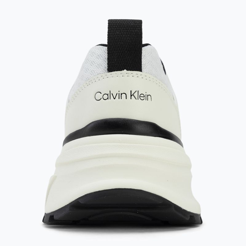 Buty damskie Calvin Klein HW0HW03002 Hike Run Ckstripe Mesh bright white/black 6