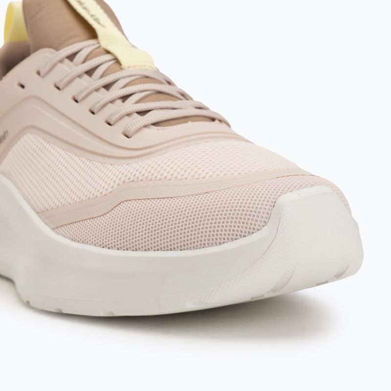 Buty damskie Calvin Klein HW0HW03023 Light Runner Sock Mesh Lycra whisper pink/lemonade/silver mink 7