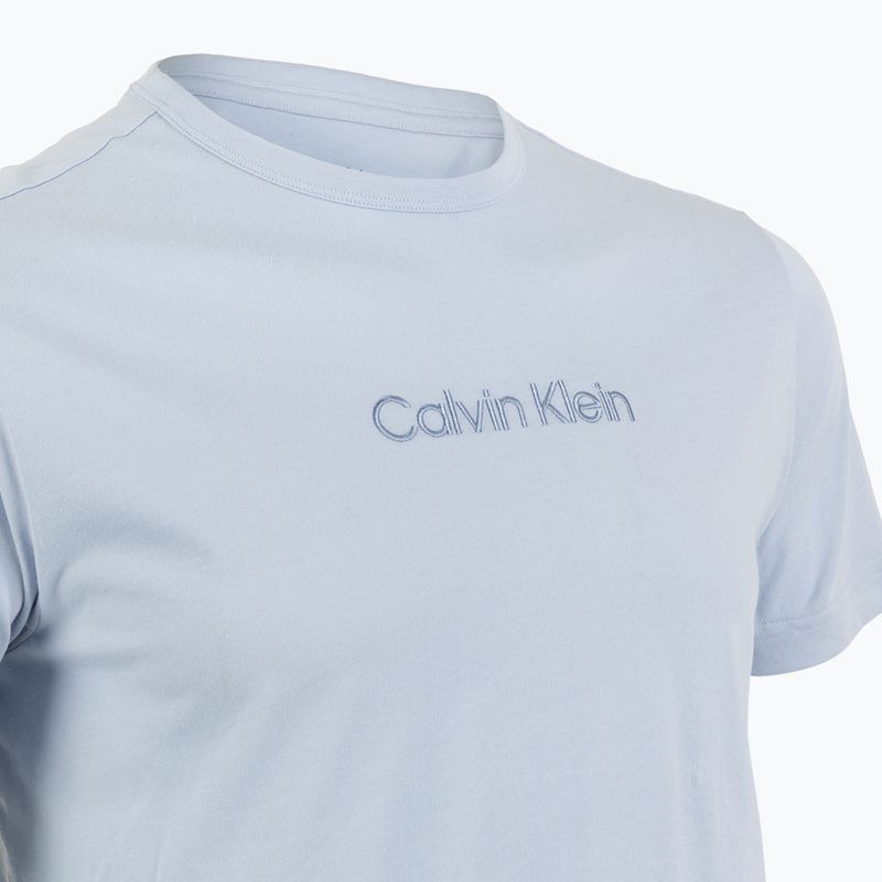Piżama męska Calvin Klein LV00NM2900 breezy blue top w/diamond logo 5