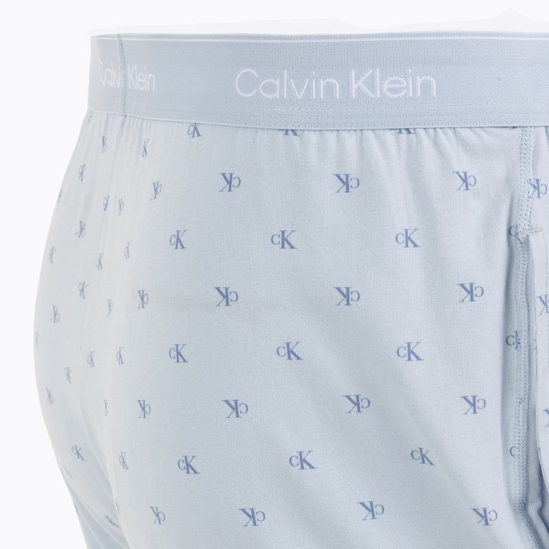 Piżama męska Calvin Klein LV00NM2900 breezy blue top w/diamond logo 8