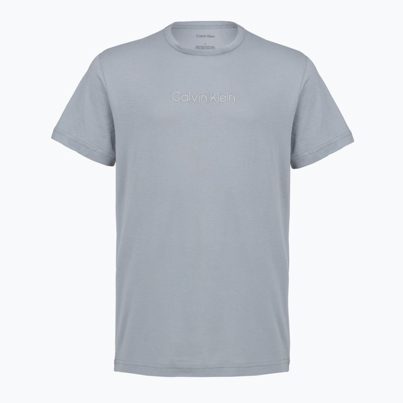 Piżama męska Calvin Klein LV00NM2900 misty grey top /diamond logo misty 3