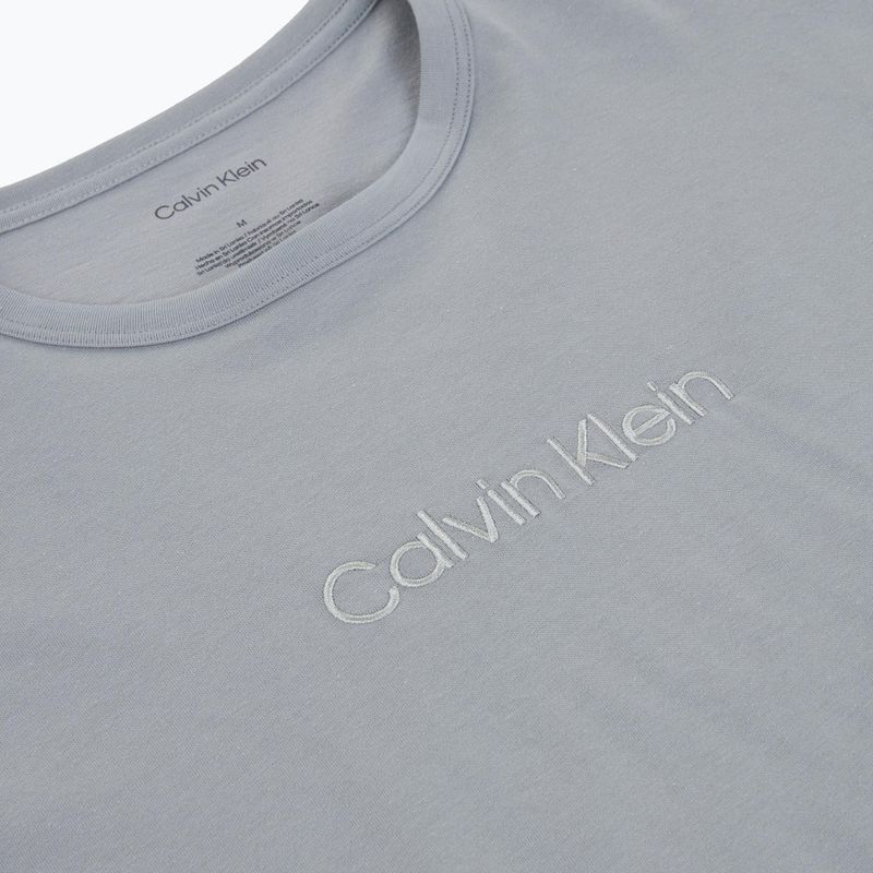 Piżama męska Calvin Klein LV00NM2900 misty grey top /diamond logo misty 5