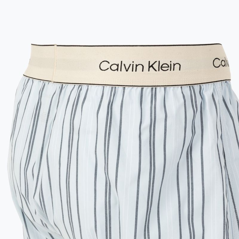Bokserki Calvin Klein LV00NM2945 Boxer Trad majorca stripe breezy blue 3