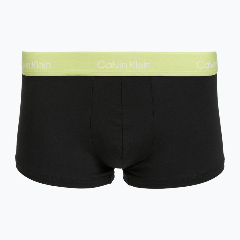 Bokserki męskie Calvin Klein LV00NB4390 Low Rise Trunk 5 par black wb/blue descent wb/green bi/kahki 3