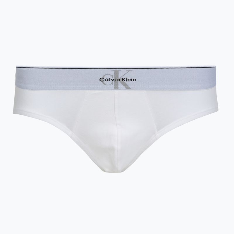 Slipy męskie Calvin Klein LV00NB4471 Hip Brief 3 pary black/misty grey/white 2