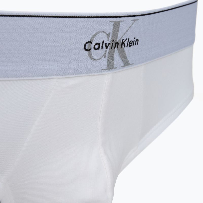 Slipy męskie Calvin Klein LV00NB4471 Hip Brief 3 pary black/misty grey/white 6