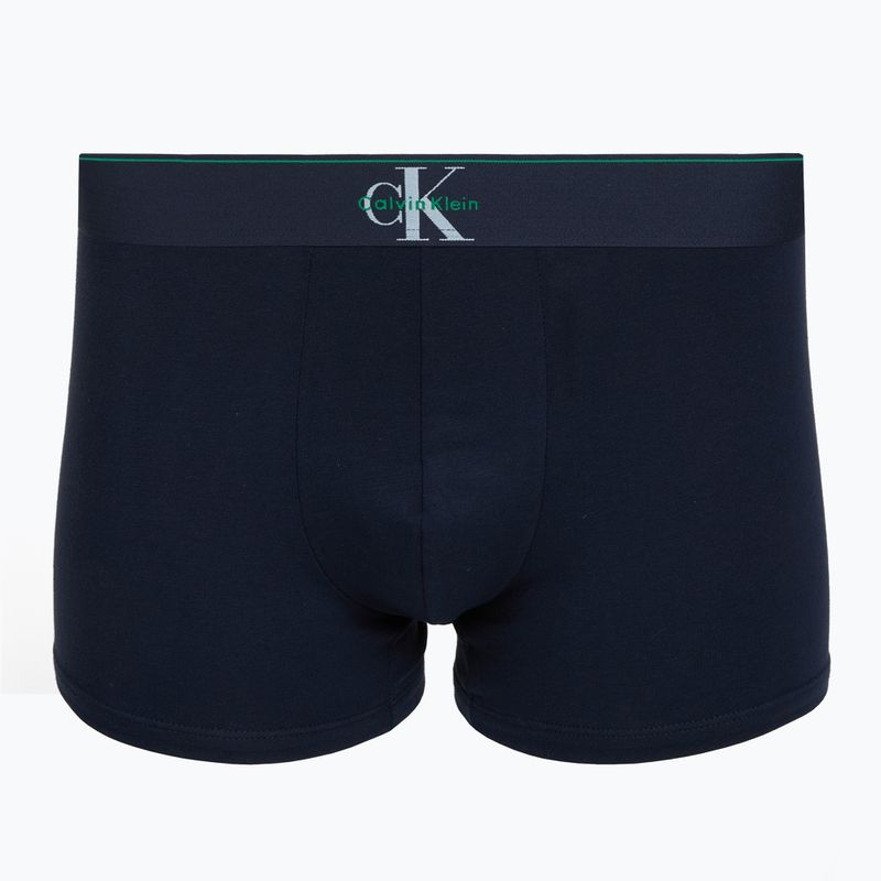 Bokserki męskie Calvin Klein LV00NB4472 Trunk 3 pary shoreline/mardi gras green/cent s 4