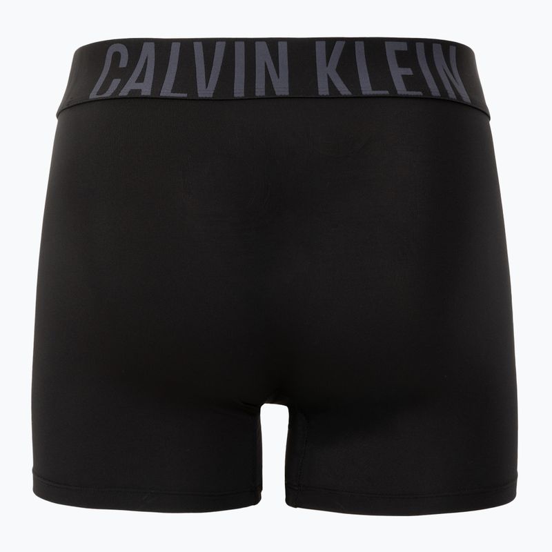 Bokserki Calvin Klein 000NB3612A4W8 Brief 3 pary black w/ombre blue logo/black w/c 3
